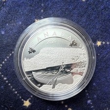 2020 Canada 10 0.9999 Fine Silver Commemorative Coin O Canada Great Outdoors