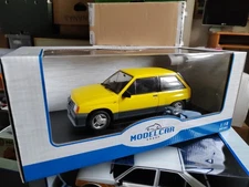 1/18 Boxed Model Model Car Group Mcg18903 Vauxhall Nova 1.3SR In Yellow Ltd Ed 