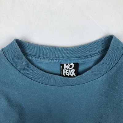 Vintage 90'S NO FEAR surf/skate t-shirt made in USA men's size XL