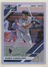 2019 Panini Donruss Career Stat Line 13/158 Jeimer Candelario #196 s3g