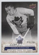 2017 Toronto Maple Leafs Centennial Hall of Fame Gold Charlie Conacher HOF 4p5