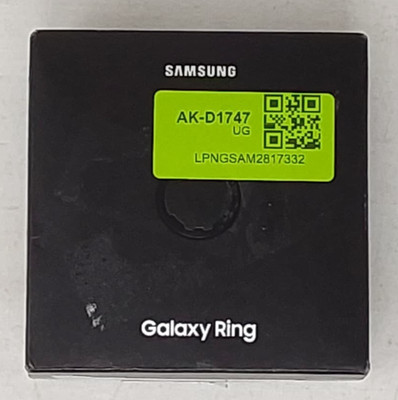 Samsung Galaxy Ring Size 13 Black Titanium Smart Ring Pre-Owned