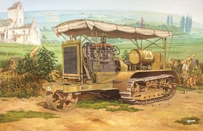 Roden 1/35 Holt 75 Artillery Tractor Plastic Model Kit 812 ROD812