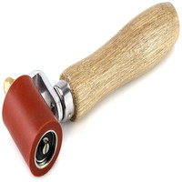 Qwork Silikon AndrüCkrolle 40Mm Rot Pvc SchweißWerkzeug