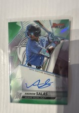 2025 Bowman's Best - Best of 2025 Autographs Andrew Salas #B25-AS Green...