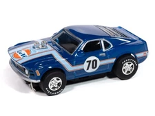 Auto World Super III - Greatest Hits - 1970 Ford Mustang Gulf Blue - SC413