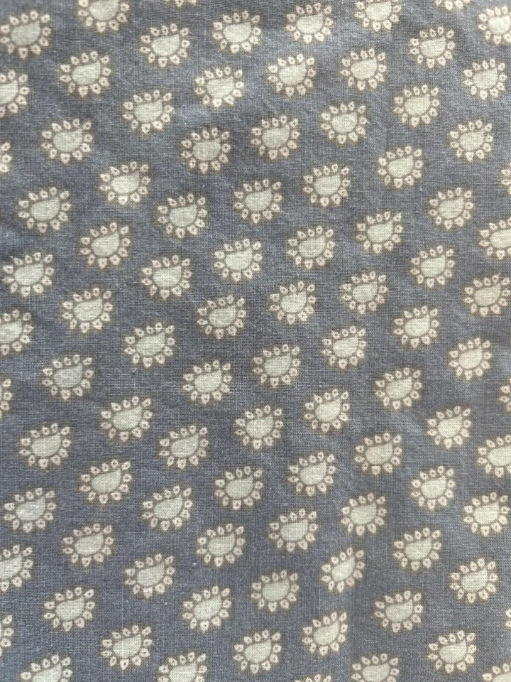 回声枕套套装佩斯利几何图案 21 x 27 英寸灰色蓝色橙色棉质纽约 — 第 4/4 张图片