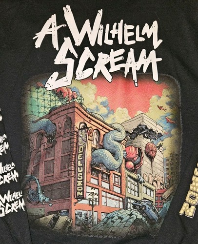 A Wilhelm Scream LS Tee XXL Punk Hardcore NWOT Authentic Lose Your Delusion - Picture 1 of 7