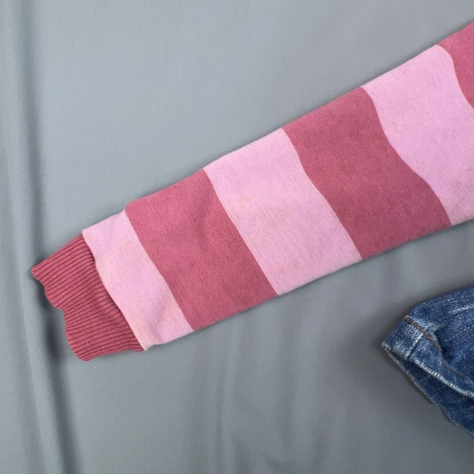 Matilda Jane Jacket Girls 4T Labyrinth Convertible Jean Hooded Removable Sleeve - Image 3 of 4