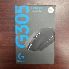 Logitech G305 Lightspeed Wireless Optical Gaming Mouse in Black