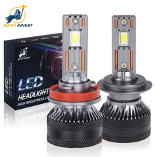 2PCS Car LED Headlight Bulbs H1 H4 H7 H11 4300K 140W Super Bright