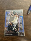 2024-25 Panini Prizm Black Fireworks Blue Prizm #2 Stephen Curry /199