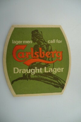 CARLSBERG BIERDECKEL VOM FASSBIER BRAUEREI