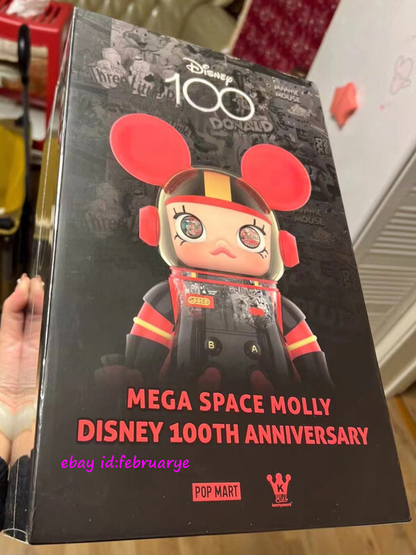 POPMART MEGA Collection 400% SPACE MOLLY DISNEY 100th