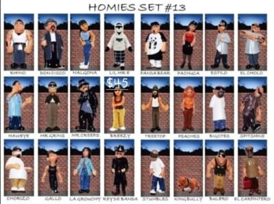 Homies Figures 1.75″ Series 13 Assortment Set ( BULK ) 24 Pcs | eBay