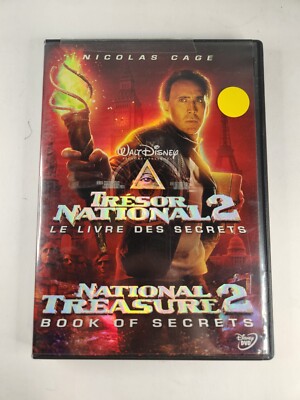 National Treasure 2  Book Of Secret DVD Canadian Used Nicolas Cage