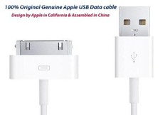 OEM Authentic Original 30Pin USB Data Sync Cable Charger Apple iPad 1 2 3 - New
