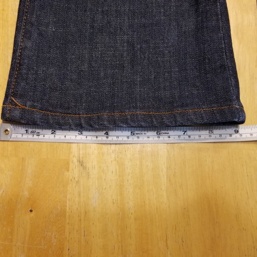ROCAWEAR Jeans bestickt Blumen dunkel Denim blau Größe 9 Junior - Bild 9 von 9
