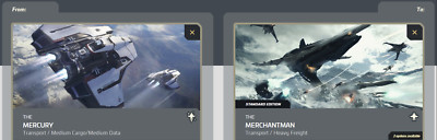 [STAR CITIZEN] Banu Merchantman, Mercury to BMM, CCU, MSR, Limited, Alien Ship