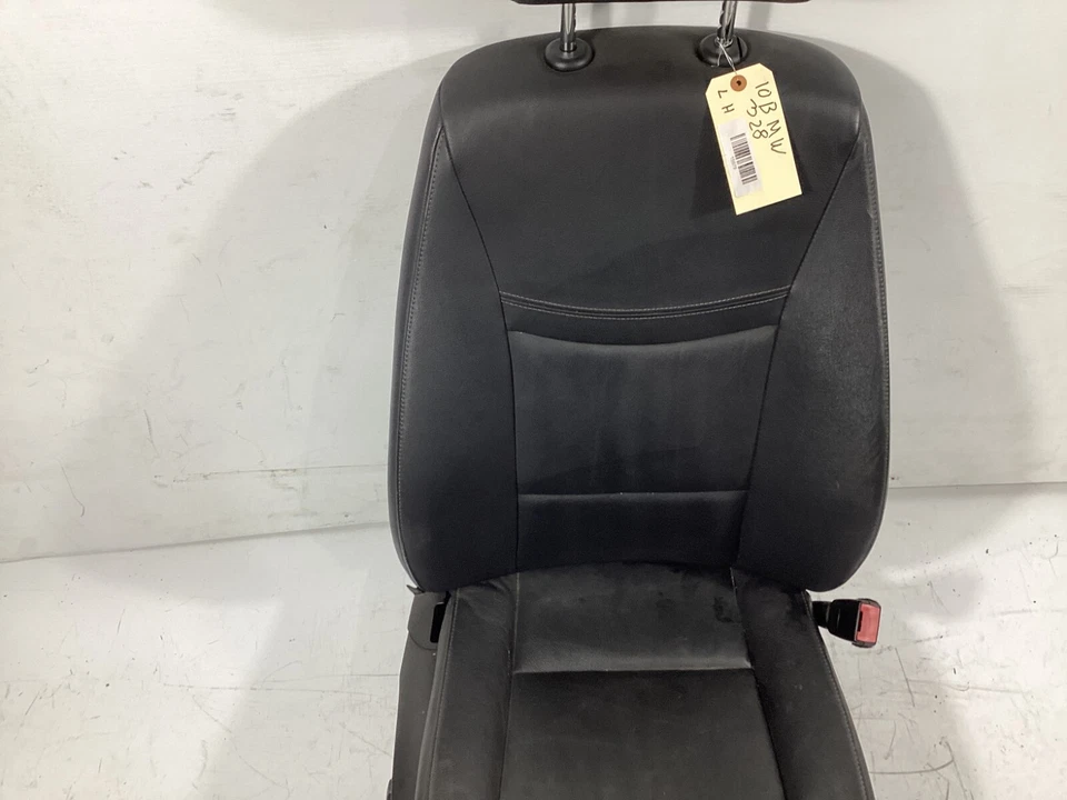 2007-2011 BMW 328i 328xi E90 Front Right Passenger Seat Black Leather OEM . Foto 2 de 4