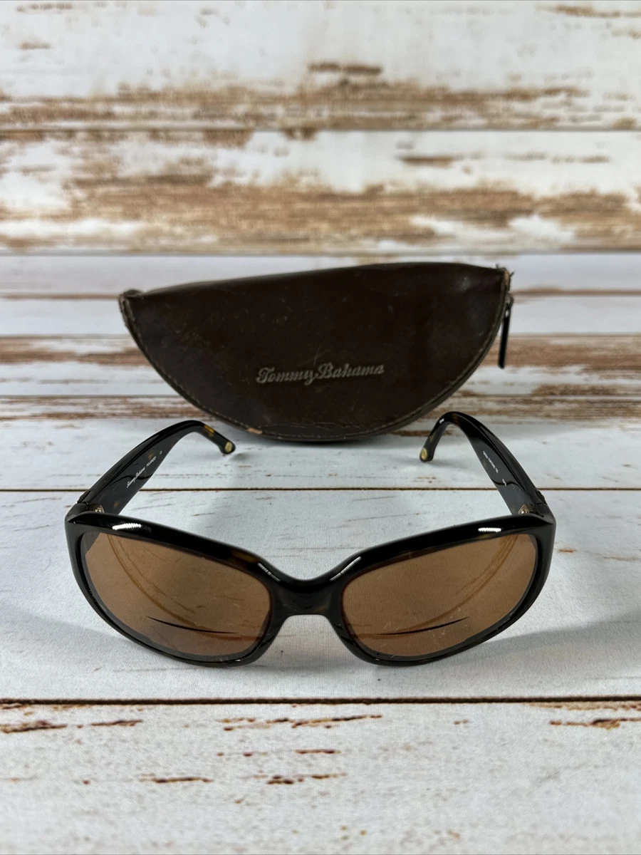 TOMMY BAHAMA Polarized Sunglasses tortoise TB7004 Brown Caramel