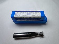 NIAGARA CUTTER CARBIDE ENDMILL N85417 7/16"X7/16"X1/2"X2-1/2" 2FL STUB LENGTH SE