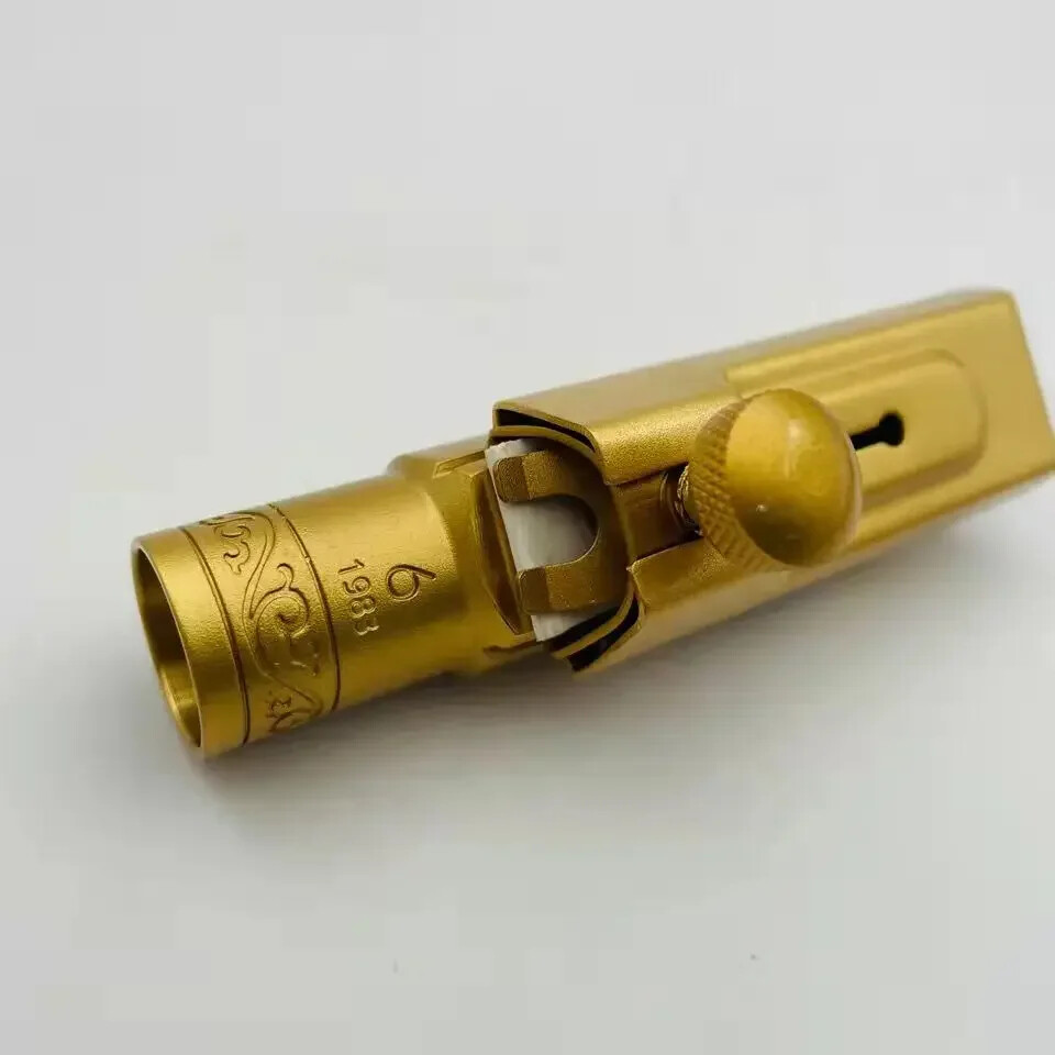 DUKOFF Saxophone Metal Mouthpiece Gold Plating Sax Mouth Pieces Accessories 5678
