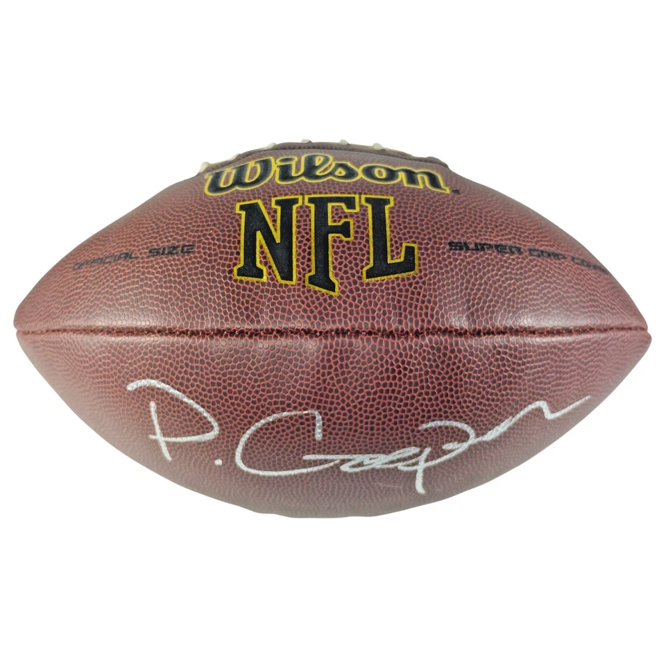 Pharoh Cooper Firmado NFL Fútbol LA Rams AZ Cardinals Autógrafo Prueba Foto Certificado de Autenticidad Foto 3 de 4