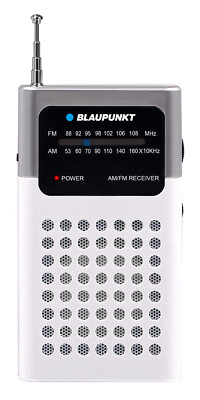Blaupunkt PR4WH Tragbares Radio AM / FM / Taschenradio / Teleskopantenne