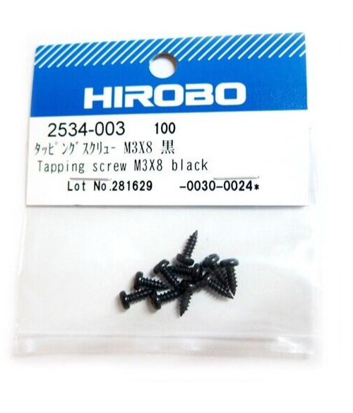 その他 *yrs* 2534-003 Hirobo Helicopter Part Tapping Screw M3X8 New In Pack