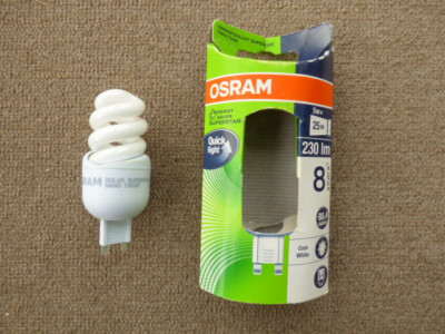 Osram Energiesparlampe Nano Twist G9, 5W, kaltweiß - 840