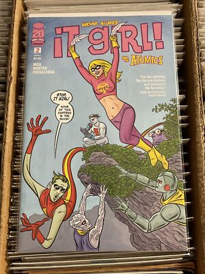 IT GIRL #2 MIKE ALLRED COVER 2012 MADMAN THE ATOMICS X-STATICS good girl babe