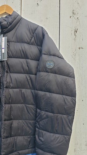 Hawke & CO COAT PUFFER JACKET Black Featherless Fill Men Sz XXL NEW - Picture 4 of 8