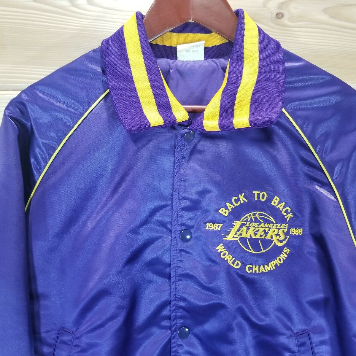 Vintage Los Angeles Lakers Back 2 Back 87-88 World Champions Vintage Los Angeles Lakers Back 2 Back 87-88 World Champions