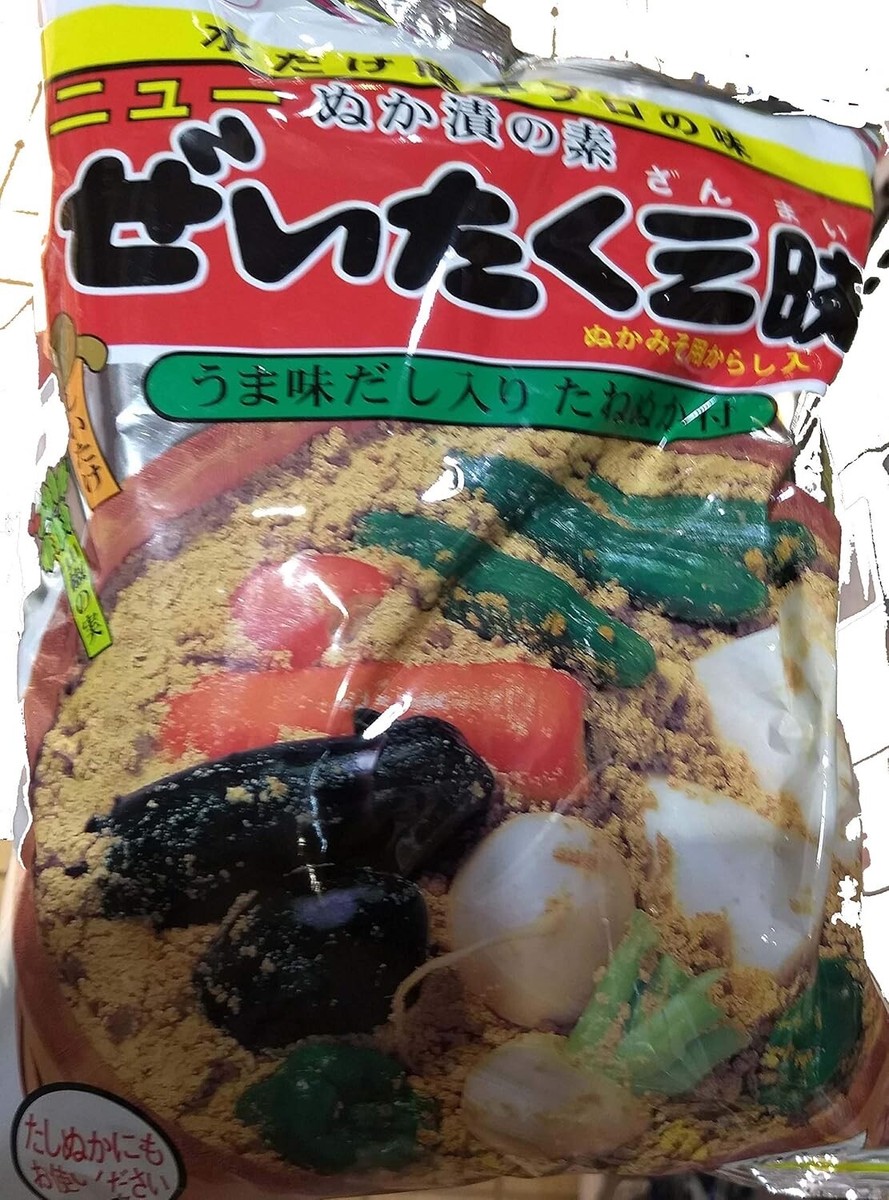 Kokujo Nukazuke No Moto Zeitaku Zanmai Japanese Pickle Seasoning