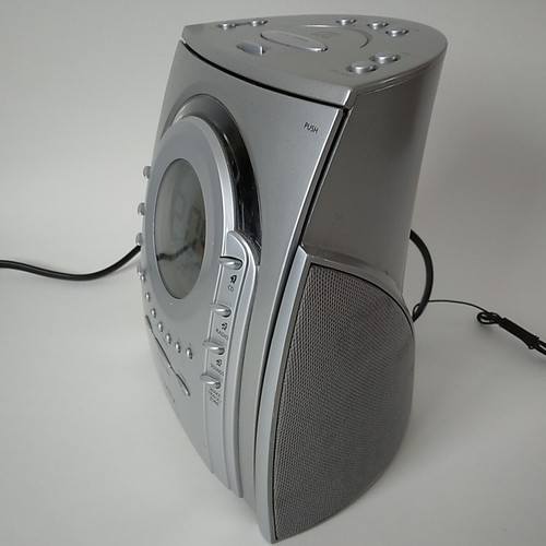 Timex T621T Nature Sounds CD Player Alarm Clock Radio-CD Wake Up-Tested Working - Picture 5 of 14