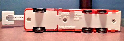 Tomica Long Scania Nagoya City Fire Bureau Ladder Truck M32L-AT 145 Red Used - Picture 8 of 9