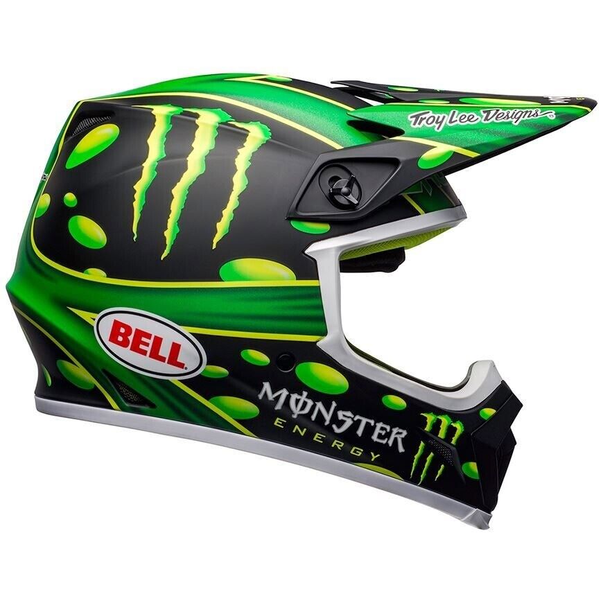 Casco Cross Bell Mx-9 Mips REPLICA Mcgrath Showtime MONSTER TAGLIA XS