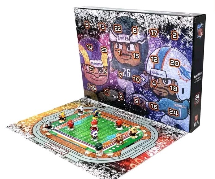 NEW NFL Second Edition TeenyMates Advent Calendar 24/25
