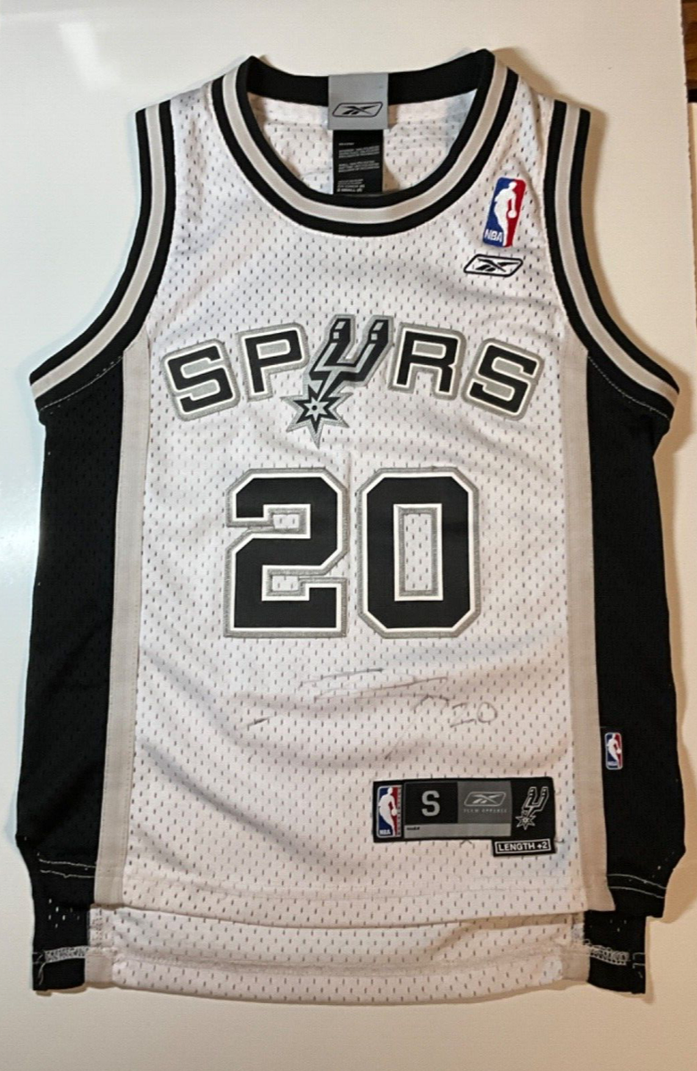 San Antonio Spurs Manu Ginobili Reebok Official NBA #20 Jersey