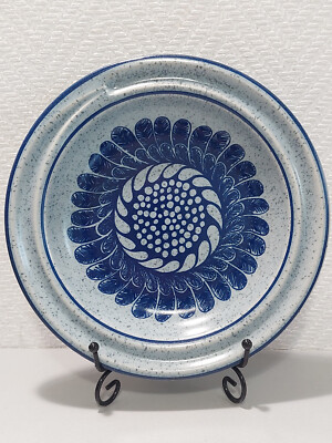 Rosenthal studio linie Suppenteller Caldo Freddo Hertha Bengston 70er Jahre blau