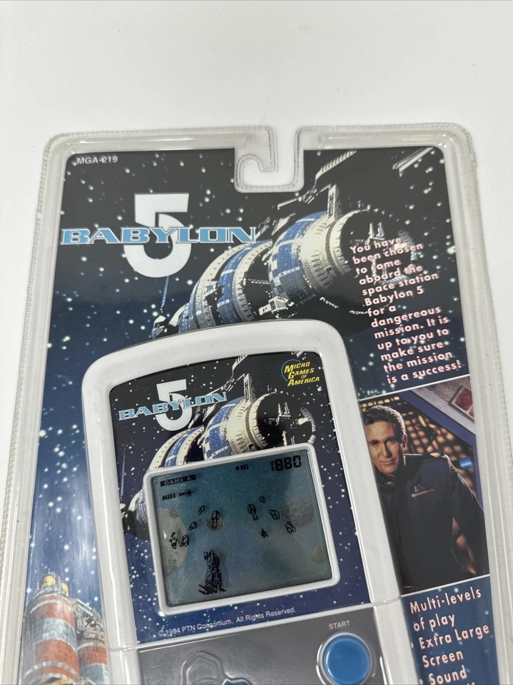 Videojuego Electrónico LCD Babylon 5 1994 Nuevo En Paquete Foto 2 de 4