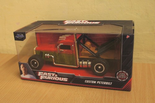 1:24 Fast & Furious Hobbs and Shaw Custom Peterbilt Wrecker - Made by Jada - MIB - Picture 5 of 5