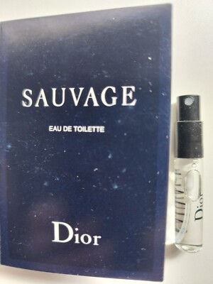 DIOR SAUVAGE EAU DE TOILETTE  2ML  SPRAY NEW UNISEX