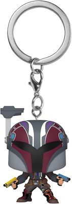 Funko POP Schlüsselanhänger Star Wars Ahsoka - Sabine Wren - Sammlerstück Vinyl Mini Fi