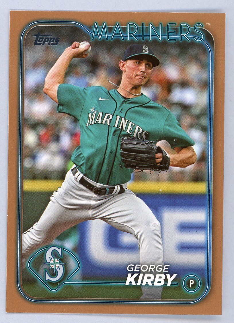 TOPPS MLB 乗り越える 2024 JAPAN EDITION #168 GEORGE KIRBY (SEATTLE 