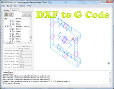  Software for Converting 2D DXF Drawings to C...