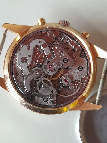 Croton 1878 Computer Chronograph 1970s Manual Valjoux 7733 Mens Watch _2690 - Picture 11 of 12