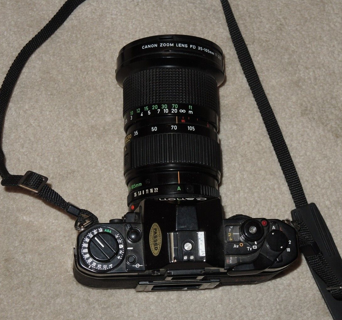 Canon 35-105mm FD Lens f⁄3.5 A-1 | Camera Zoom w⁄ f3.5 35mm - eBay