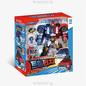 TOBOT 2024 TWIN PUNCH Blue Hook &Red Jab Combine Transformer Robot Action Figure